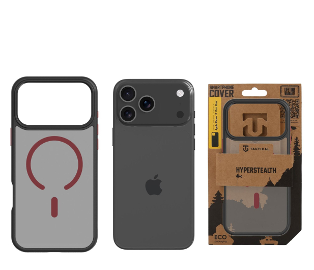 Tactical MagForce Hyperstealth 2.0 Kryt pro iPhone 18 Pro Max Black - 1514221 - zdjęcie 3